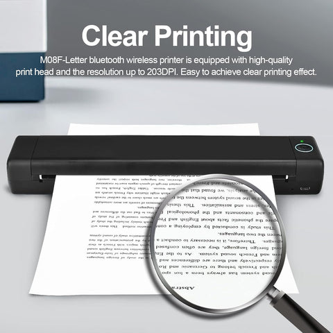 Portable mini A4 printer