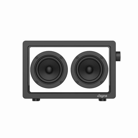 Mini Transparent Bluetooth Speakers Retro Desktop Computer Subwoofer Wireless HI-FI Music 16W Super Bass Boom Box